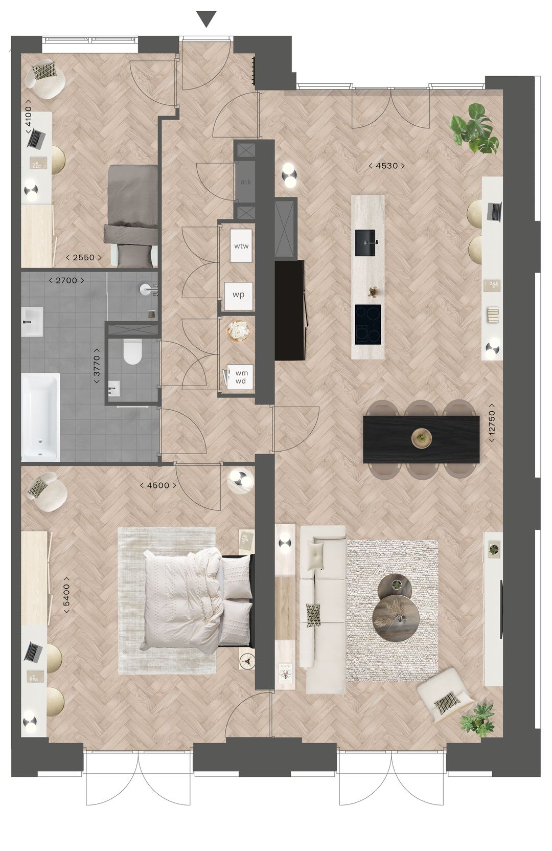 Foto 1 van Appartementen (Bouwnr. 10 Type F)