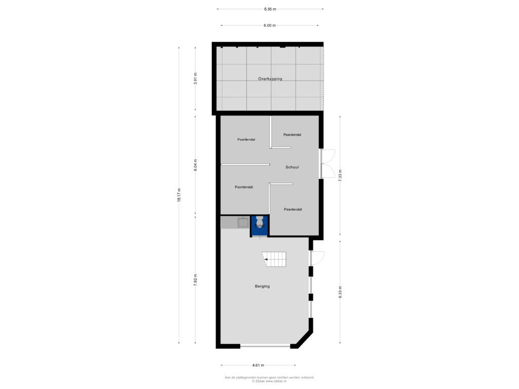 Bekijk plattegrond van Schuur van Vogelstraat 29