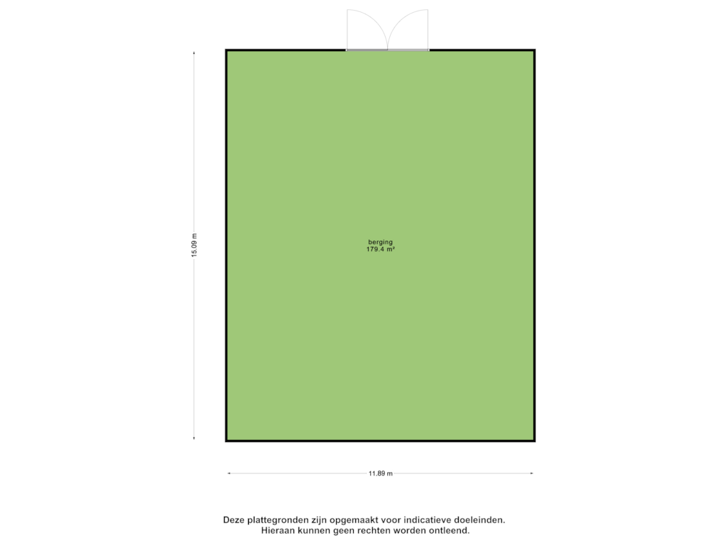 Bekijk plattegrond van Berging4 van Vaart Zz 114