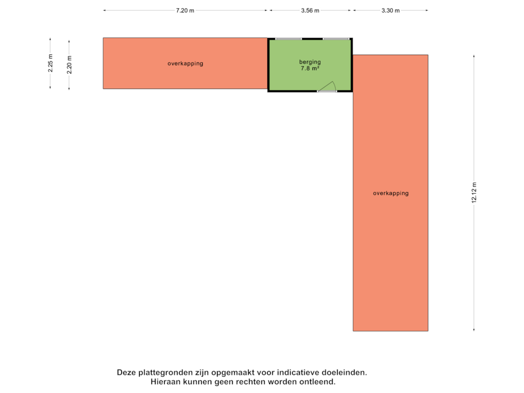 Bekijk plattegrond van Berging5 van Vaart Zz 114