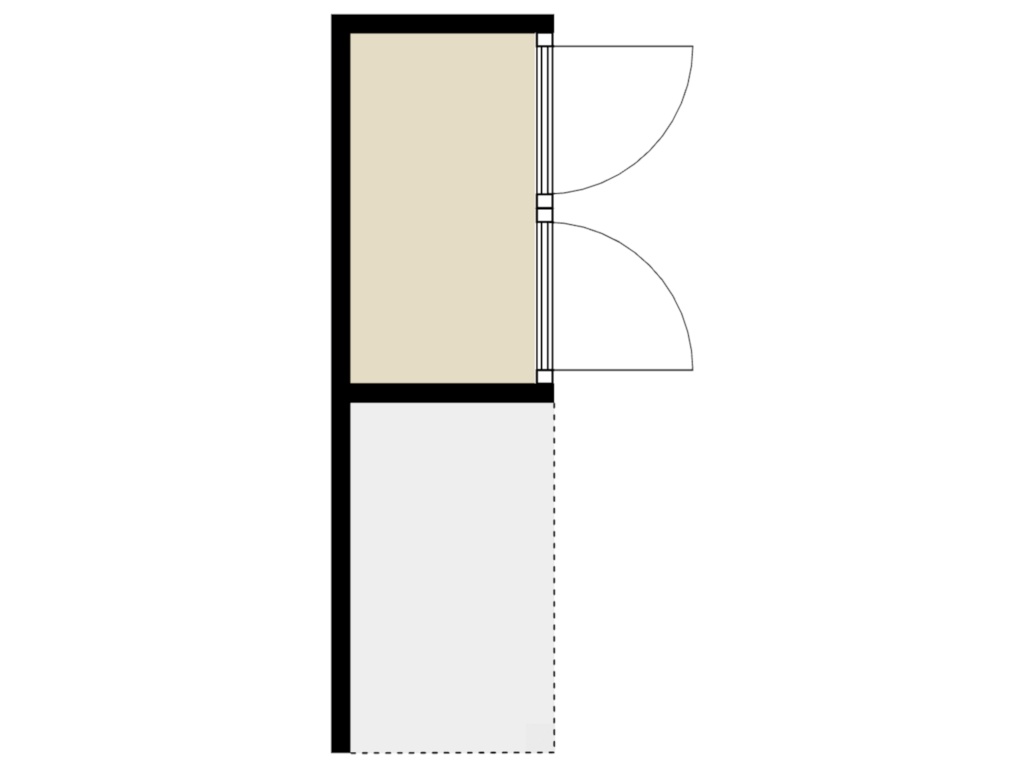 Bekijk plattegrond van Schuur van Dorpsstraat 7