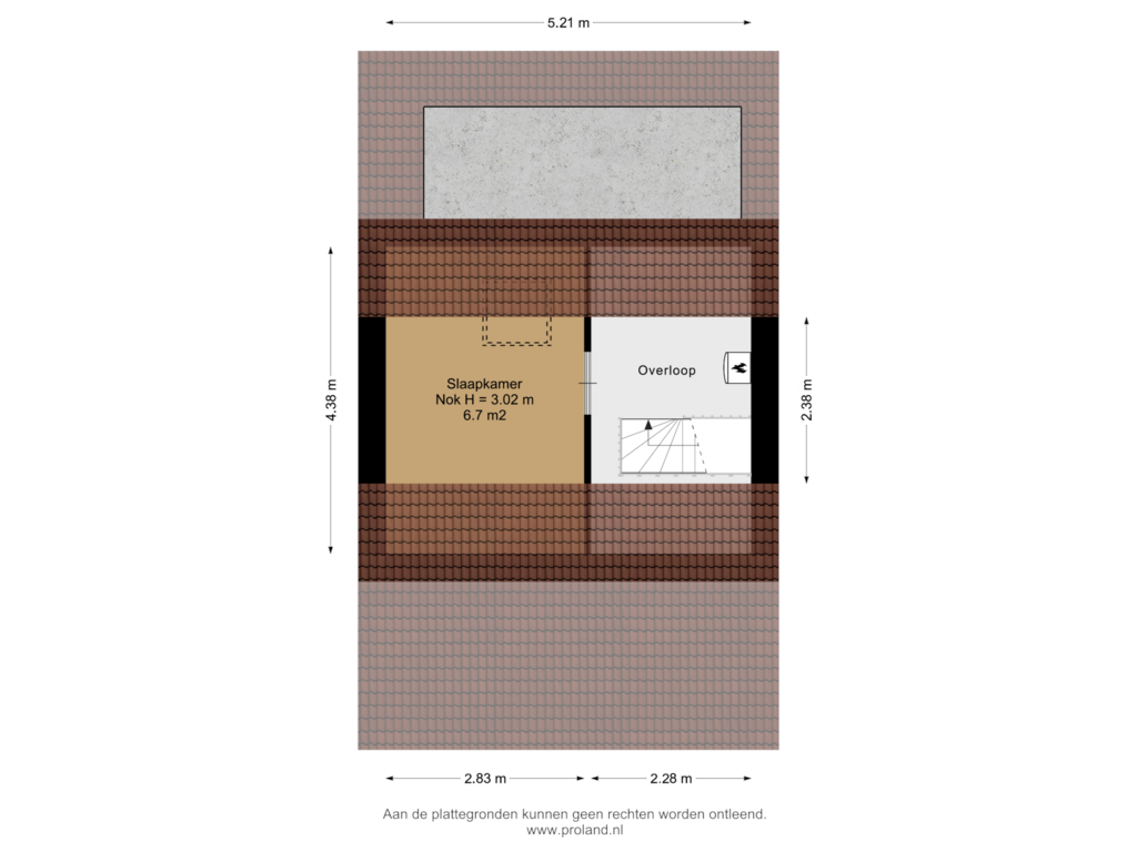 Bekijk plattegrond van 2e Verdieping van De Kamp 10