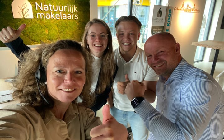 Een promotiefoto voor op kantoor