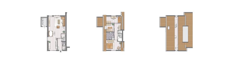 Foto 20 van twee-onder-een-kapwoningen (Bouwnr. 39)