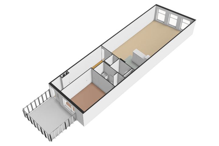 Bekijk foto 45 van Korte Rapenburgsestraat 3-A