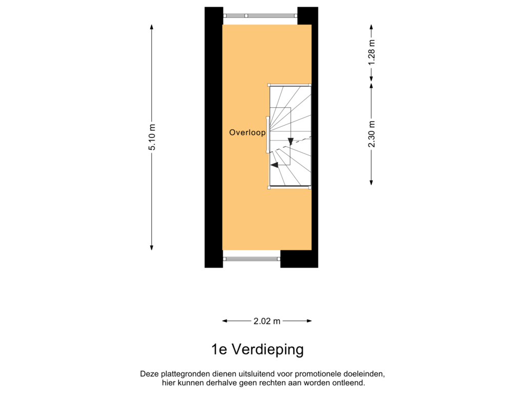 Bekijk plattegrond van 1e Verdieping van Kajuit 6