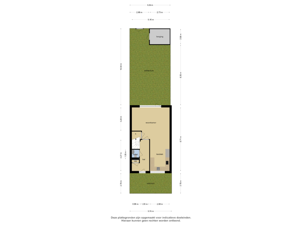 Bekijk plattegrond van Overzicht woning van Sportlaan 53