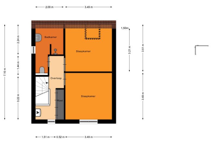 Bekijk foto 45 van Meester Van der Kampweg 19