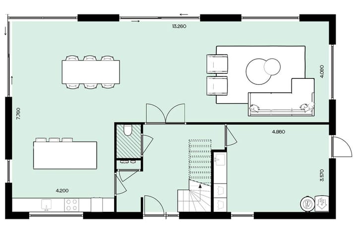 Foto 12 van Vossersteeg 12-B