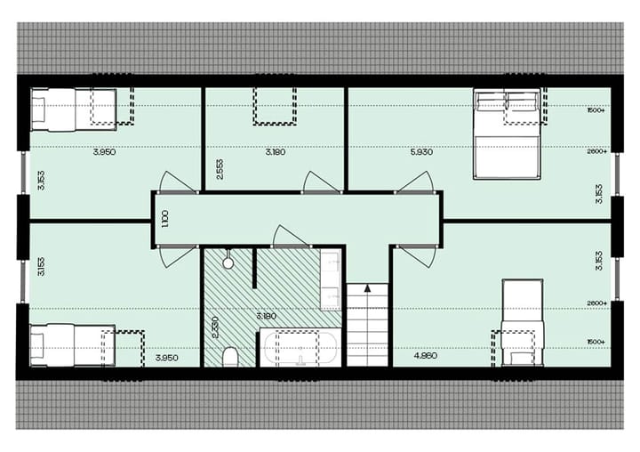 Foto 13 van Vossersteeg 12-B