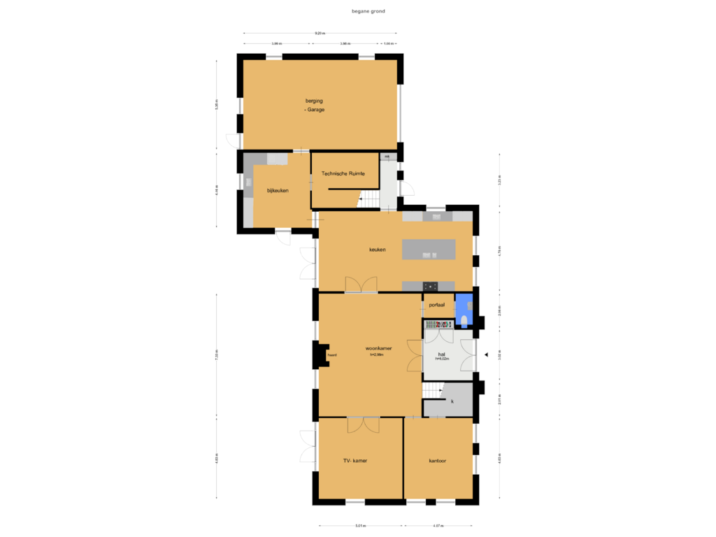 View floorplan of bg of Amersfoortsestraatweg 67