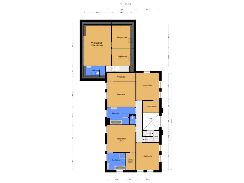 View floorplan of 1e of Amersfoortsestraatweg 67