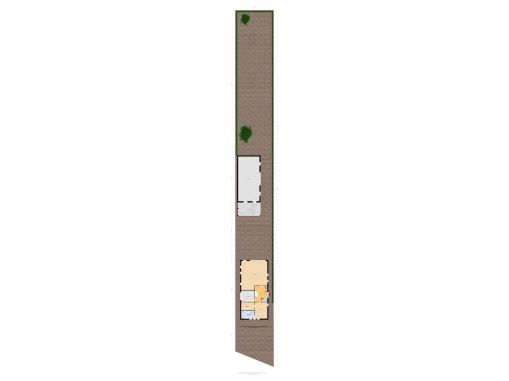 Bekijk plattegrond van Begane Grond tuin van Kasteeldreef 46