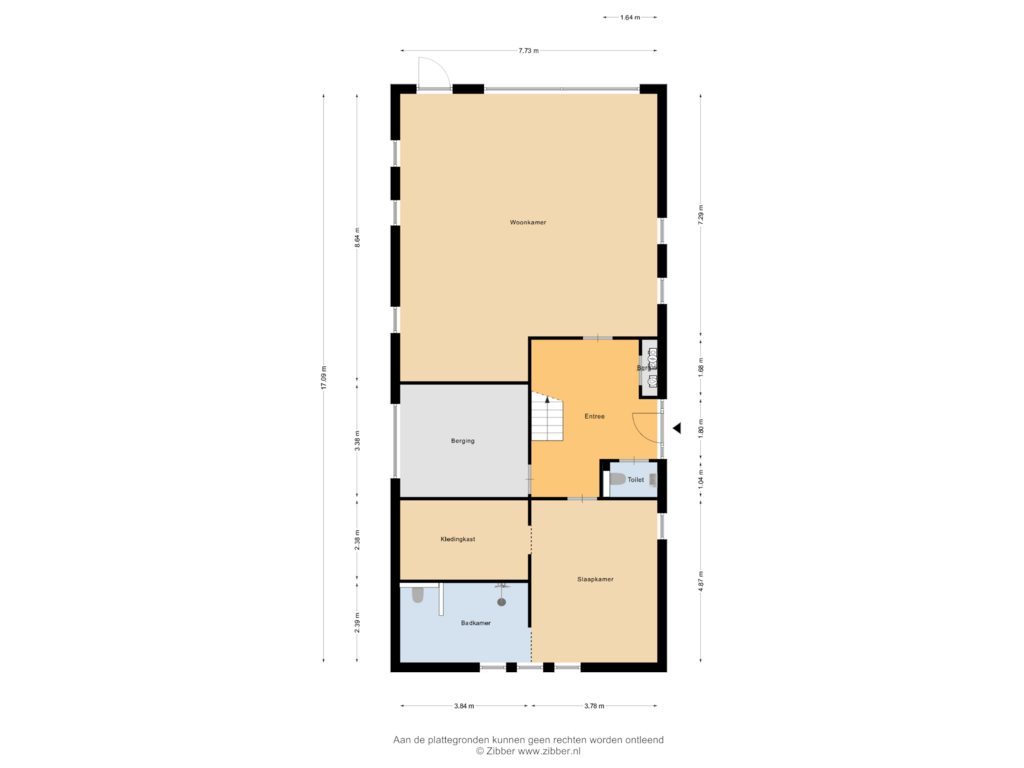 Bekijk plattegrond van Begane Grond van Kasteeldreef 46