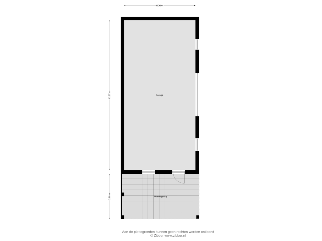 Bekijk plattegrond van Garage van Kasteeldreef 46