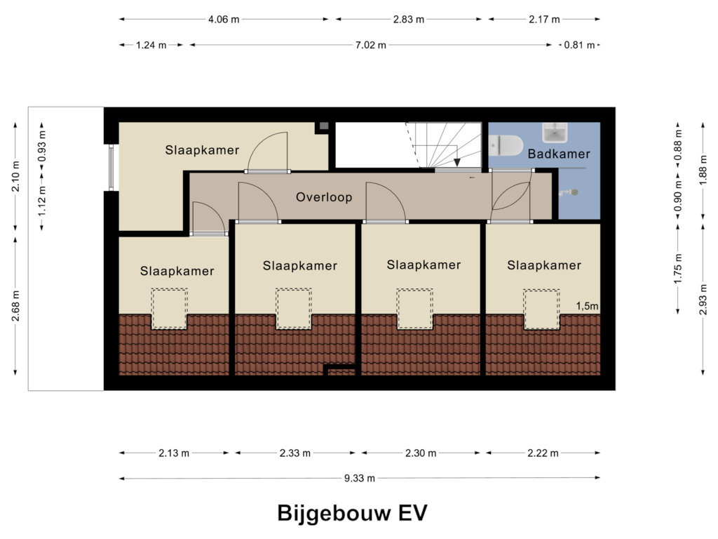 Bekijk plattegrond van Bijgebouw EV van Pastoorswal 6