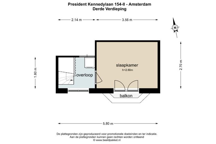 Bekijk foto 44 van President Kennedylaan 154-2