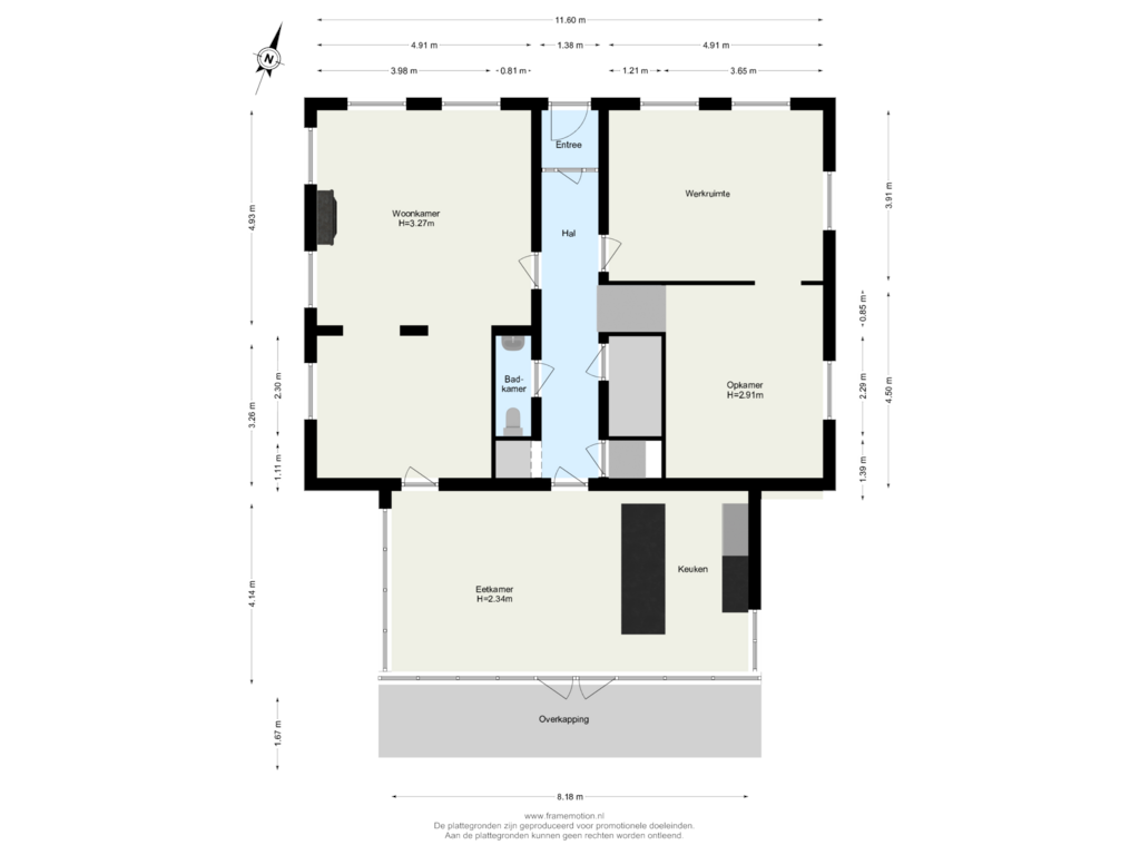 Bekijk plattegrond van Begane Grond van 's-Gravenweg 31