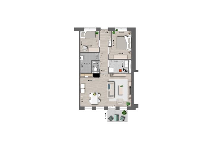 View photo 9 of Appartement type A (Bouwnr. 8)