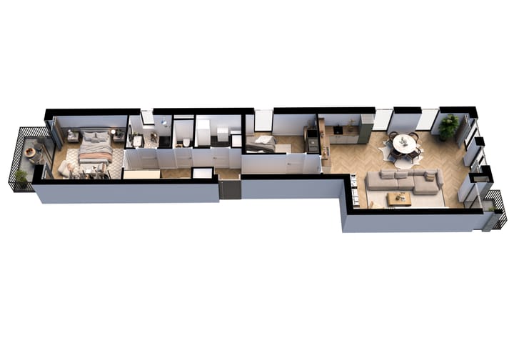 Foto 4 van Appartement type A3 (Bouwnr. 3)