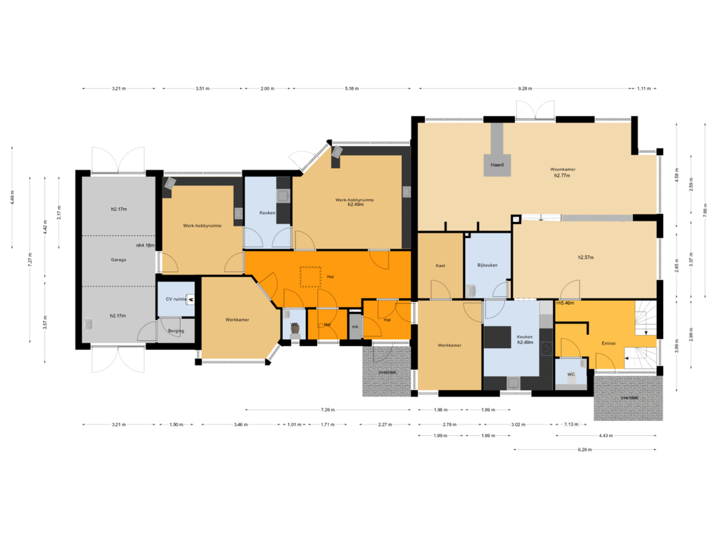 Bekijk plattegrond van Begane grond van de Acacia 2