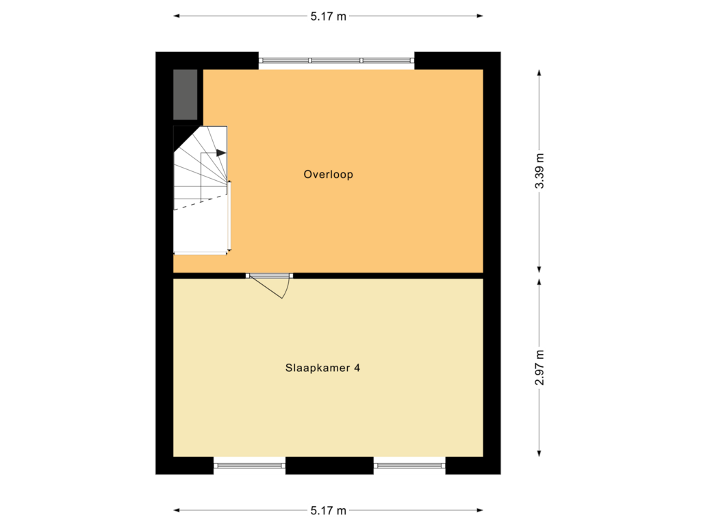 Bekijk plattegrond van Tweede verdieping van Musical 9