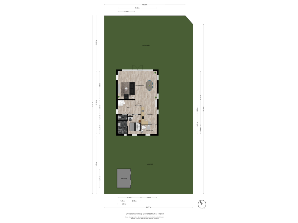 View floorplan of Overzicht woning of Oesterdam 263