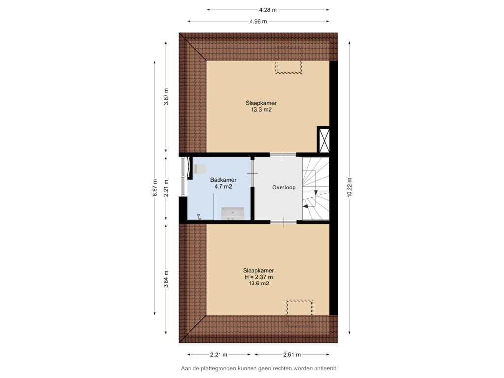 Bekijk plattegrond van 1e Verdieping van 't Set 20