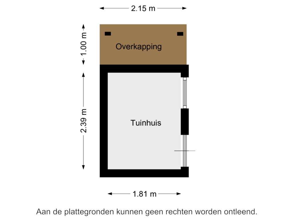 Bekijk plattegrond van Tuinhuis van 't Set 20