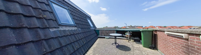 Bekijk 360° foto van Dakterras van Herenweg 60-A