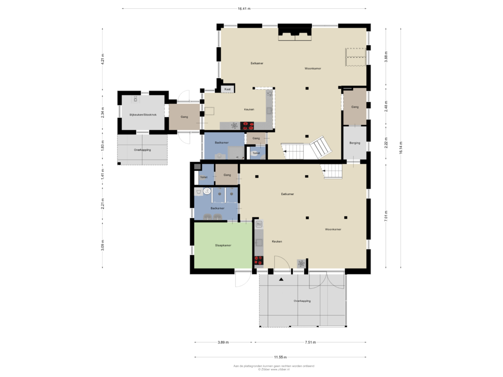 Bekijk plattegrond van Begane Grond van Jipsingboertangerweg 147