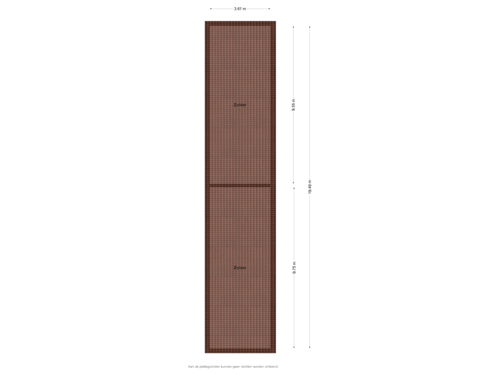 Bekijk plattegrond van Zolder van Driehoefijzersstraat 43