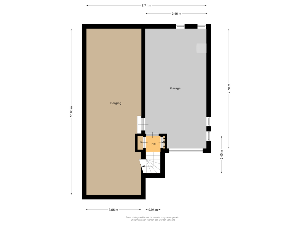 Bekijk plattegrond van Kelder van Agathapark 26