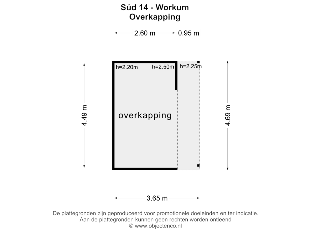 View floorplan of OVERKAPPING of Súd 14