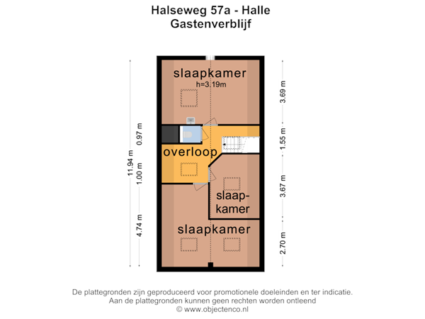 GASTENVERBLIJF EERSTE VERDIEPING