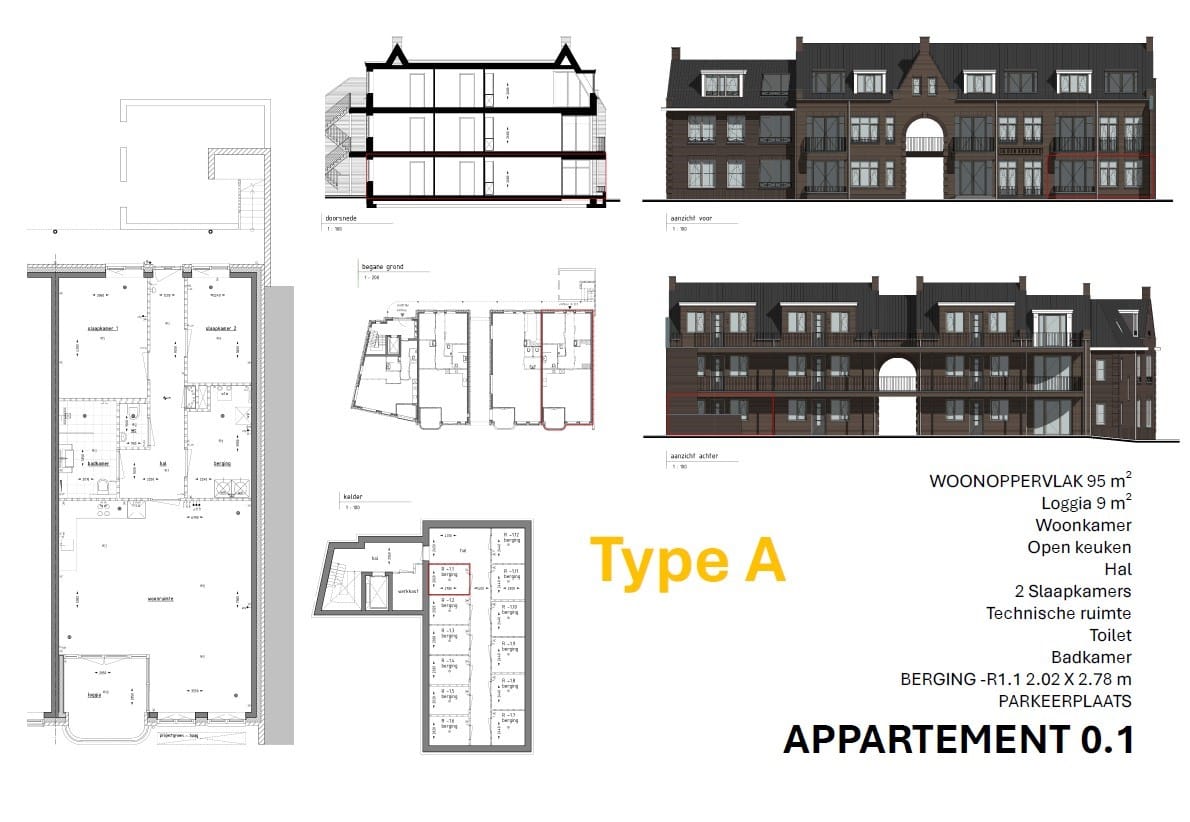 Appartement (Bouwnr. app 0.1), Alphen (NB), 5131AK, Noord-Brabant, Nederland
