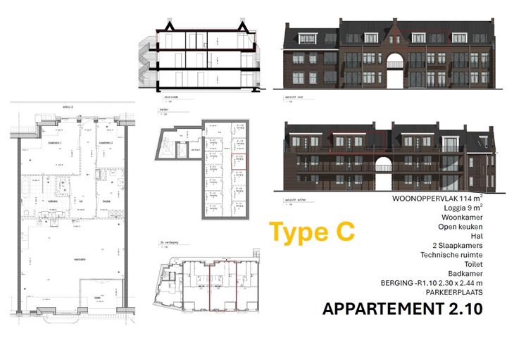 Bekijk foto 1 van Appartement (Bouwnr. app 2.10)