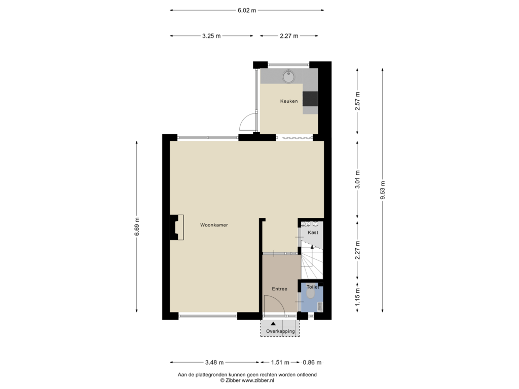 Bekijk plattegrond van Begane Grond van Kievitsheuvel 9