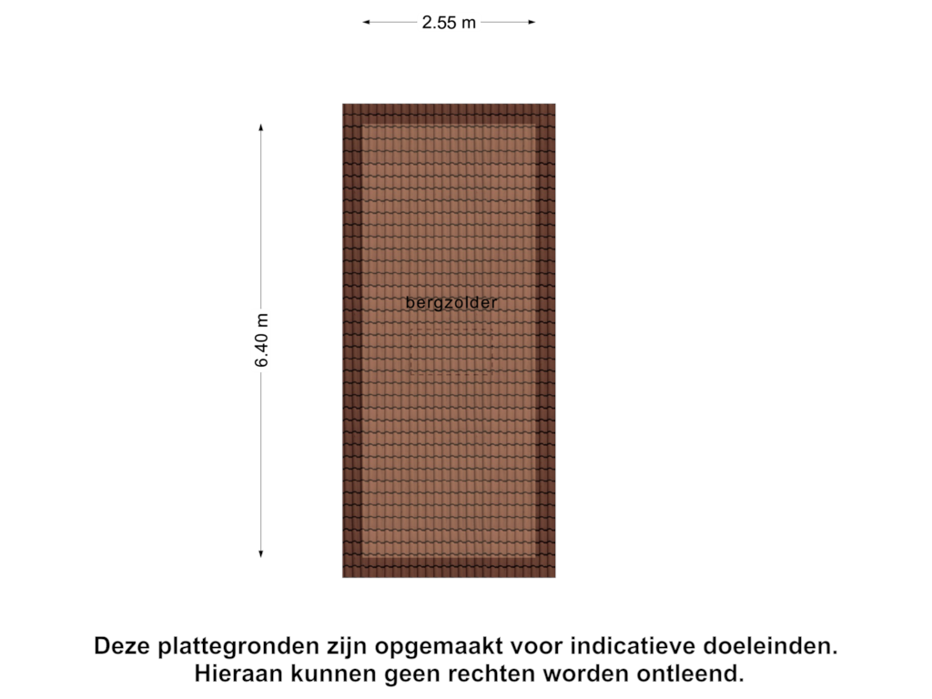 Bekijk plattegrond van 2e verdieping van Provincialeweg 64