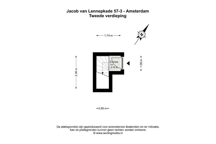 Bekijk foto 31 van Jacob van Lennepkade 57-3