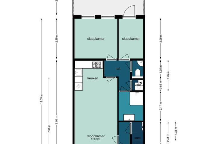 Bekijk foto 35 van Domselaerstraat 45-H