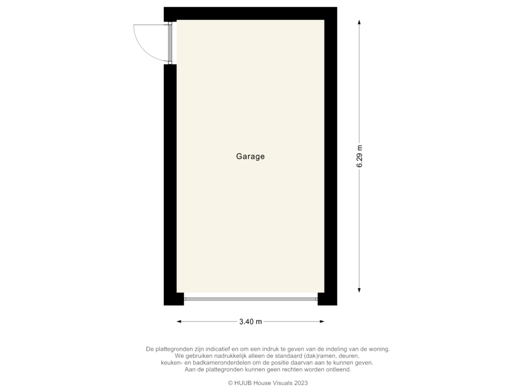 Bekijk plattegrond van Garage van Haverlij 47