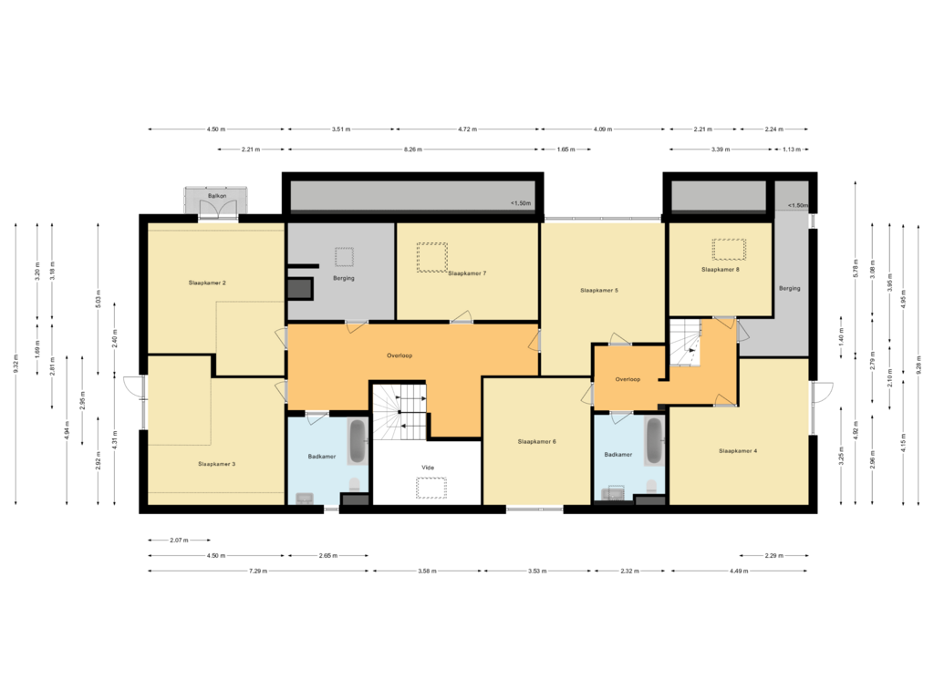 Bekijk plattegrond van Eerste verdieping van Boeier 01 6