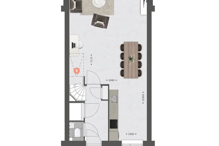 View photo 14 of Hoekwoning | project Waluwe III fase 1 (Bouwnr. 12)