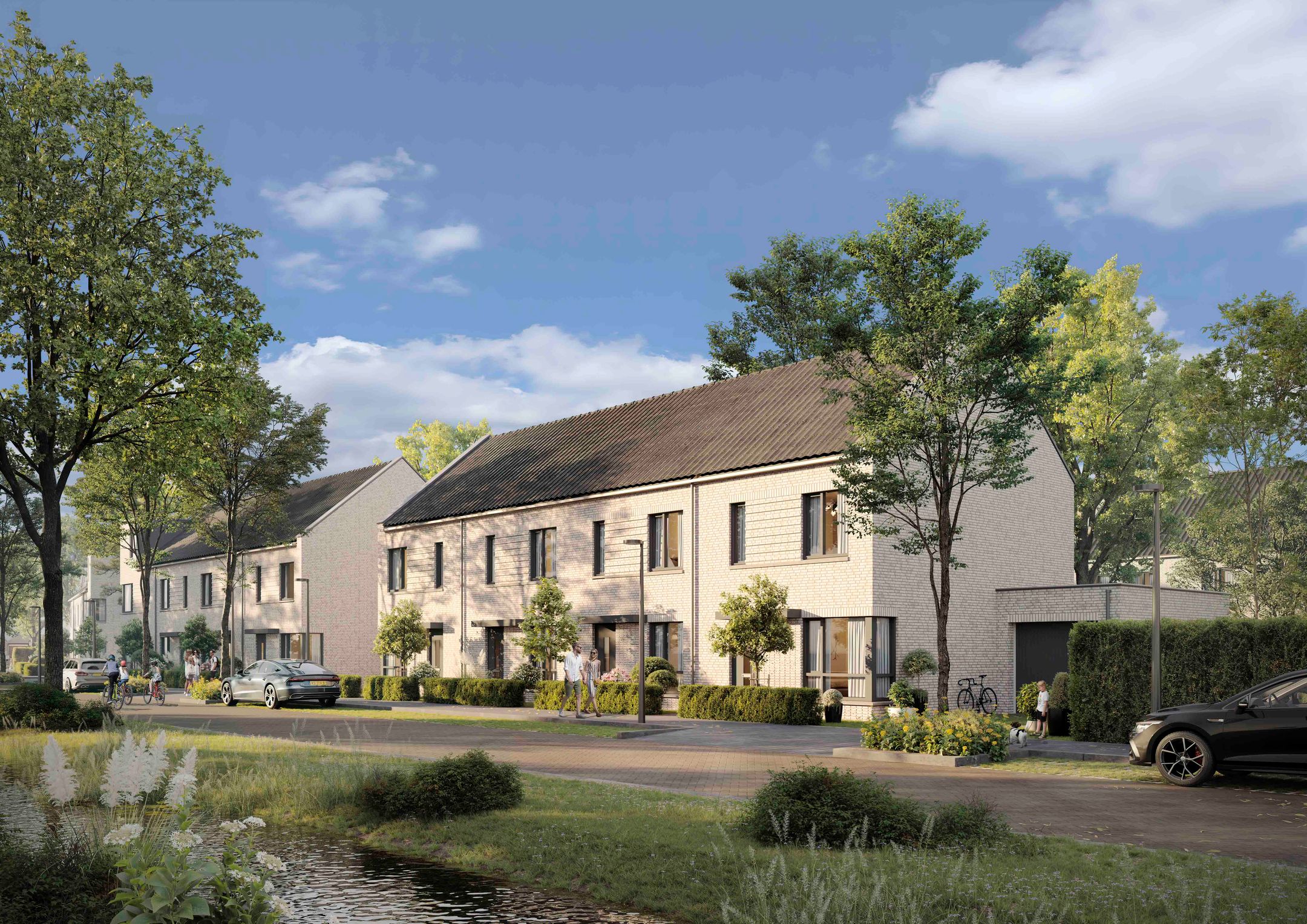 Hoekwoning | project Waluwe III fase 1 (Bouwnr. 1), Zaltbommel, 5301PX, Gelderland, Nederland  