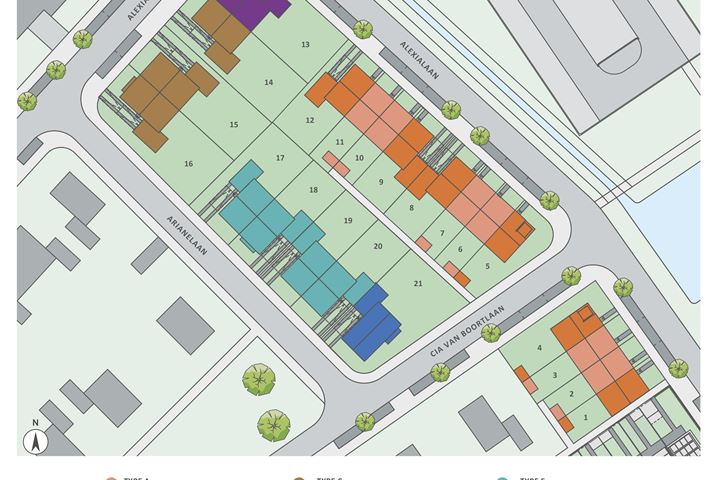 Bekijk foto 3 van Hoekwoning | project Waluwe III fase 1 (Bouwnr. 1)