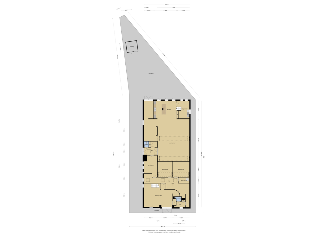 Bekijk plattegrond van Begane grond van Laarstraat 6