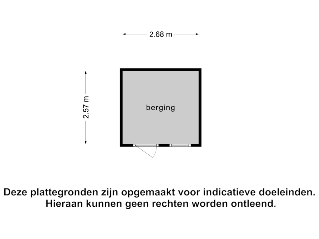 Bekijk plattegrond van Berging van Laarstraat 6