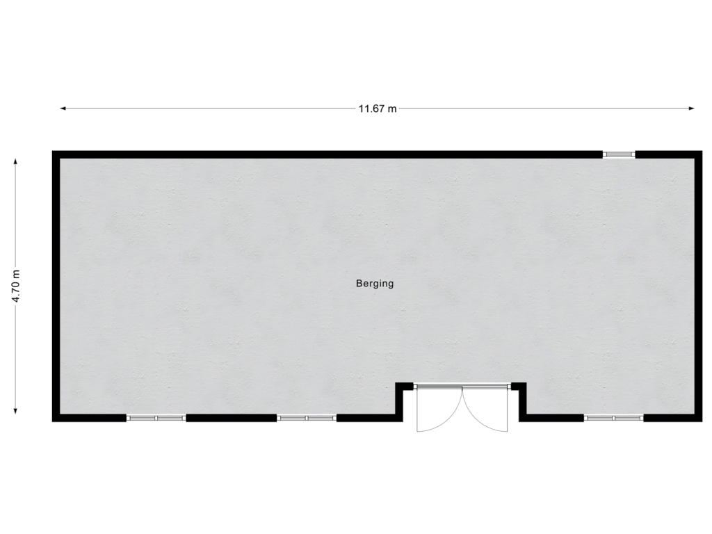 Bekijk plattegrond van Berging 1 van Somerenseweg 18