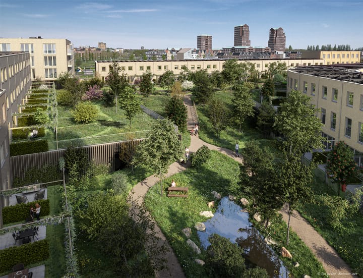 Foto 5 van Landschapswoningen (Podium fase 2) (Bouwnr. 61)